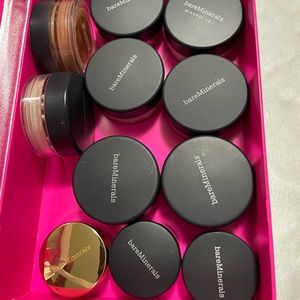 Bare minerals loose powder face products